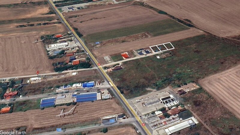 Frumusani -Orasti. Teren de vanzare 150 metri de la DN.