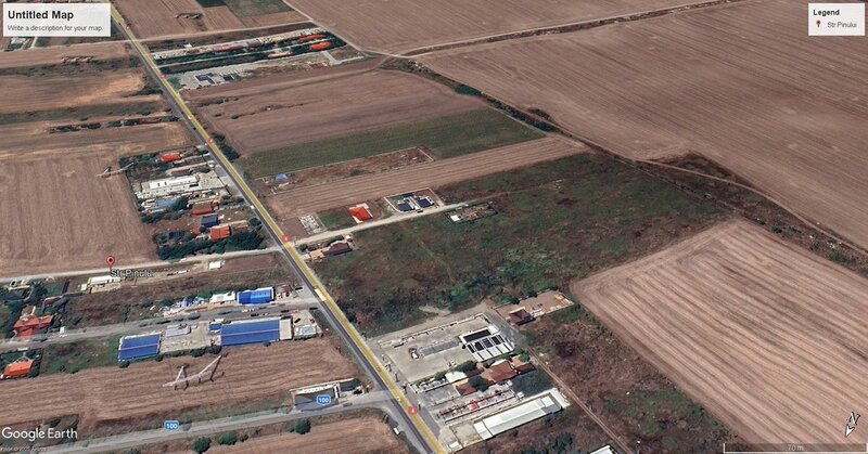 Frumusani -Orasti. Teren de vanzare 150 metri de la DN.