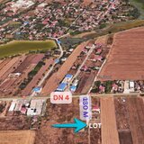 Frumusani -Orasti. Teren de vanzare 150 metri de la DN